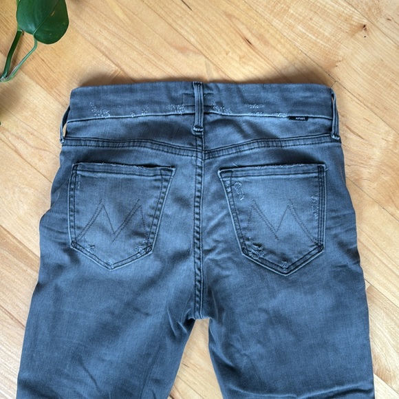Mother | Denim | Grey | Size 25 - Picture 8 of 9